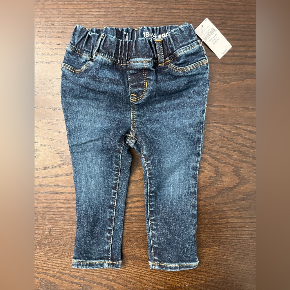 Baby GAP Pull on Denim Skinny Jeans